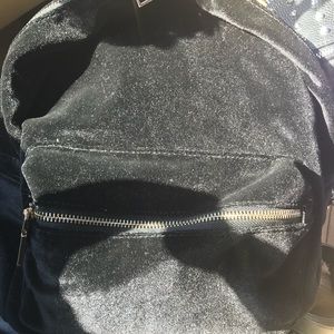 Velvet mini backpack